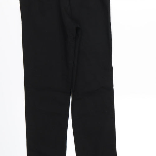H&M Womens Black   Trousers  Size 6 L26 in