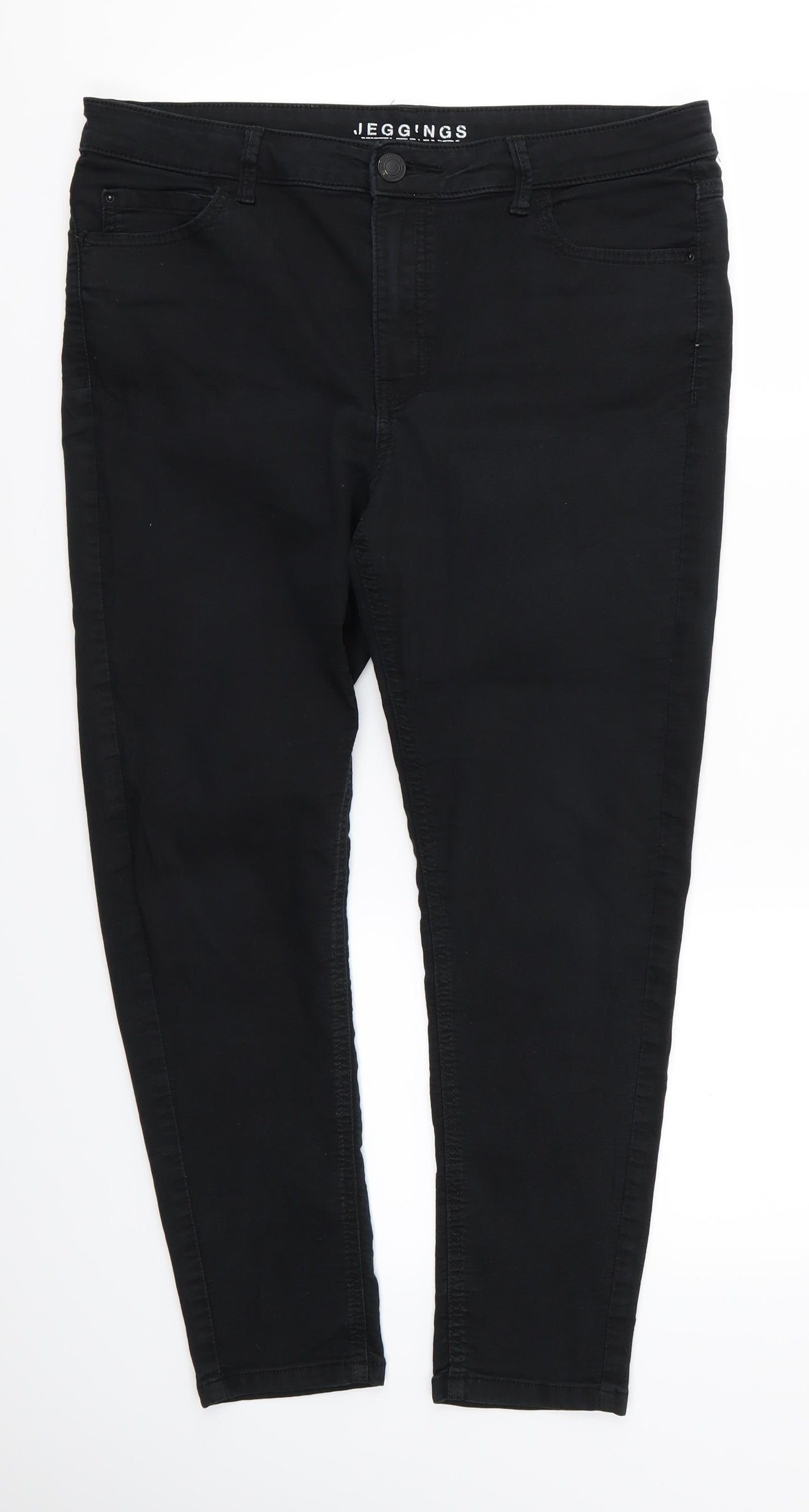 Preworn Womens Black   Jegging Leggings Size 34 in L27 in