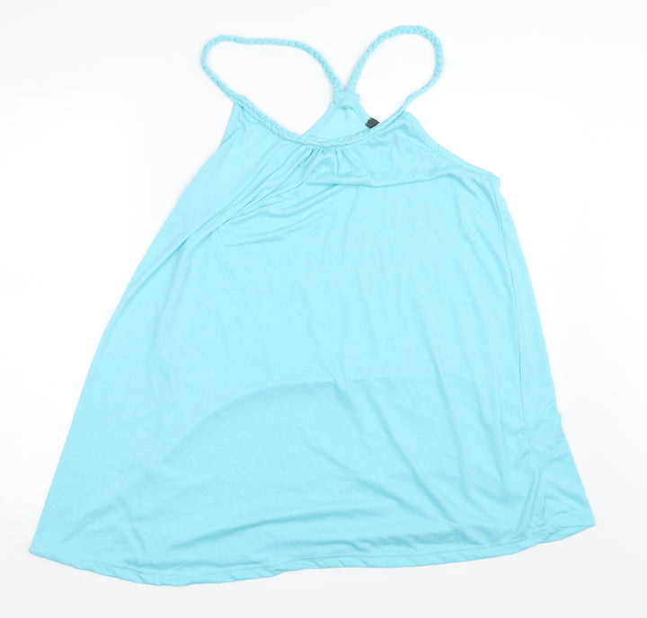 Studio Womens Blue   Basic Tank Size 16