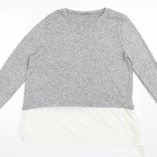 TU Womens Grey   Pullover Jumper Size 18