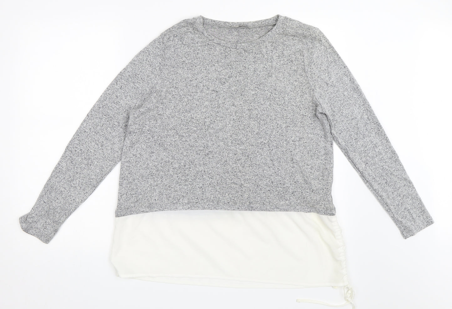 TU Womens Grey   Pullover Jumper Size 18