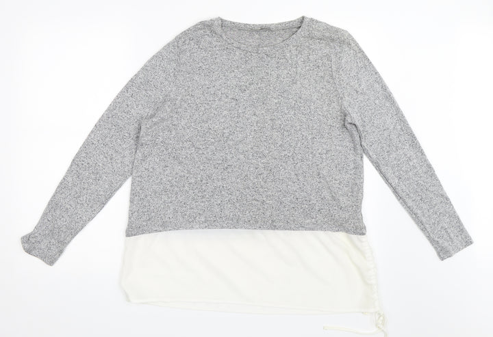 TU Womens Grey   Pullover Jumper Size 18