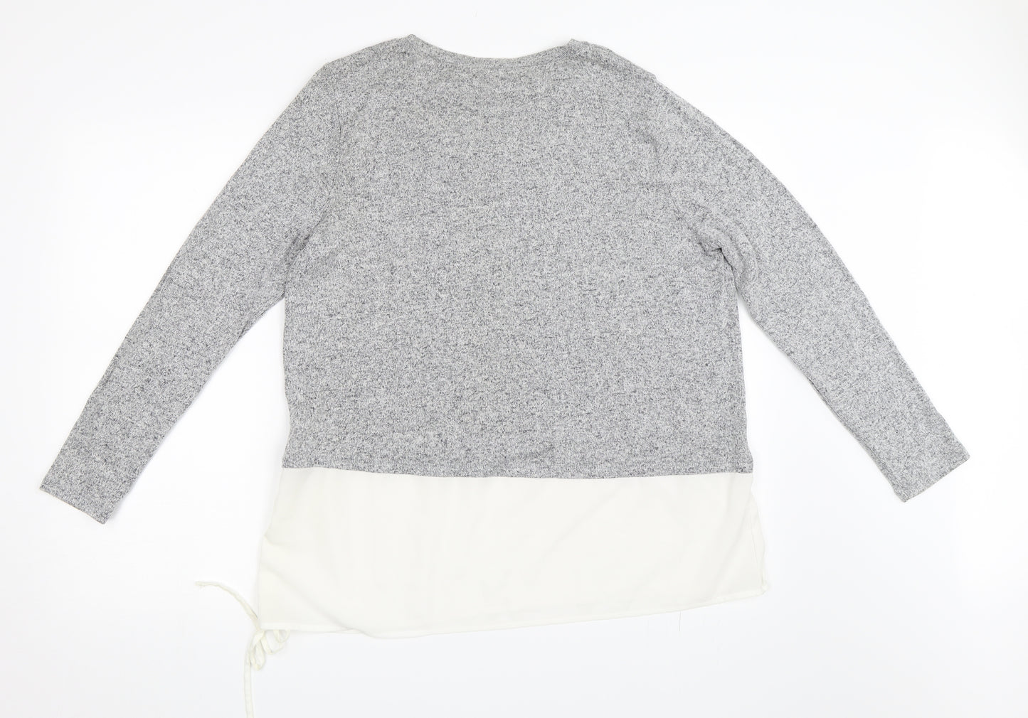 TU Womens Grey   Pullover Jumper Size 18