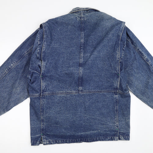 Ice Mens Blue  Denim Jacket  Size M