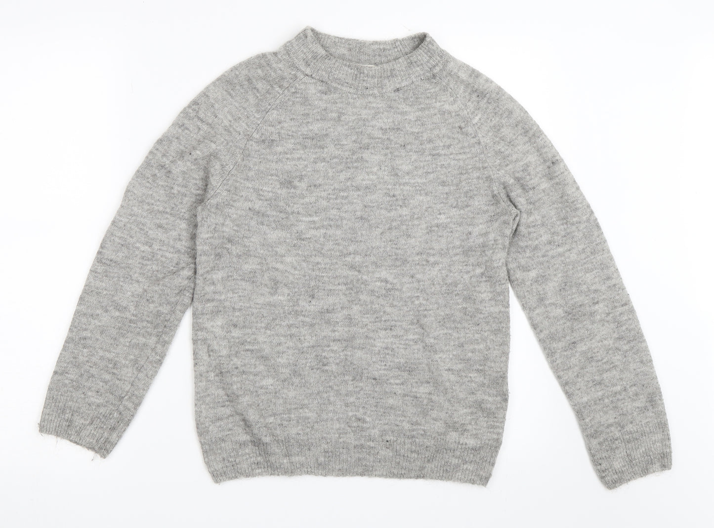 H&M Girls Grey   Pullover Jumper Size 9-10 Years