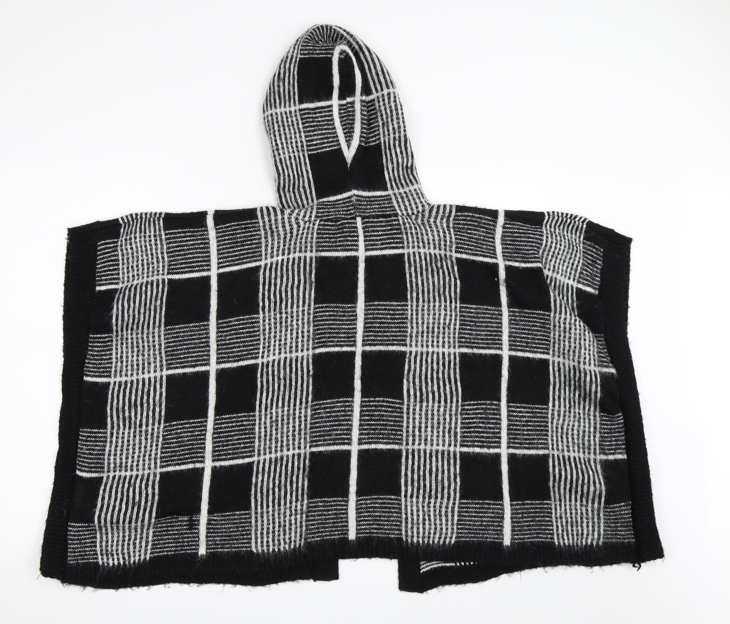 Miss Evie Girls Black   Cape Jumper Size 9-10 Years