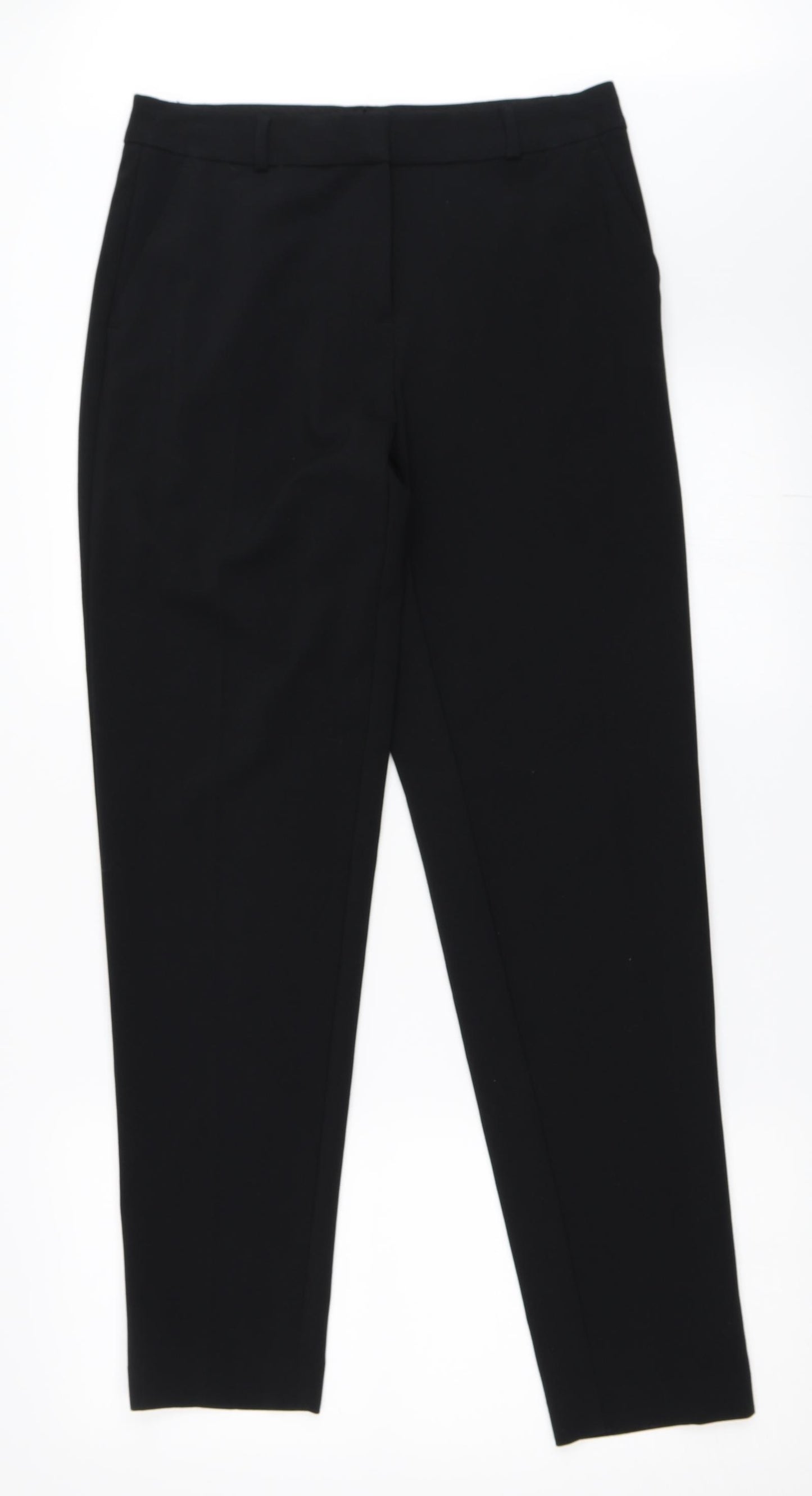 Marks and Spencer Womens Black   Trousers  Size 10 L30.5 in