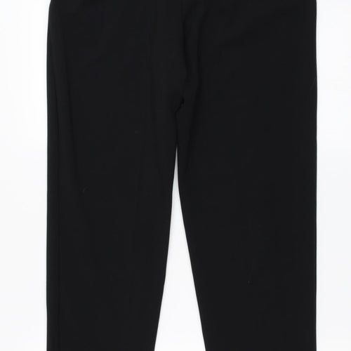 Marks and Spencer Womens Black   Trousers  Size 10 L30.5 in