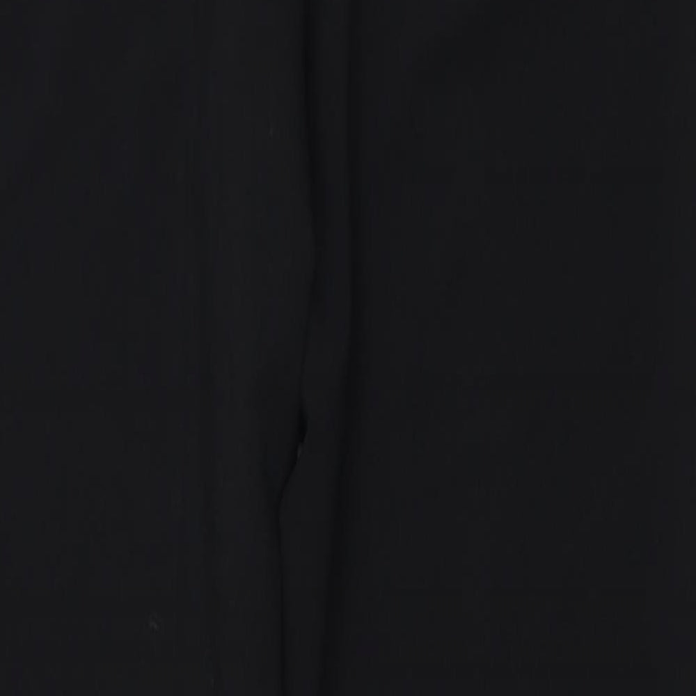 Marks and Spencer Womens Black   Trousers  Size 10 L30.5 in