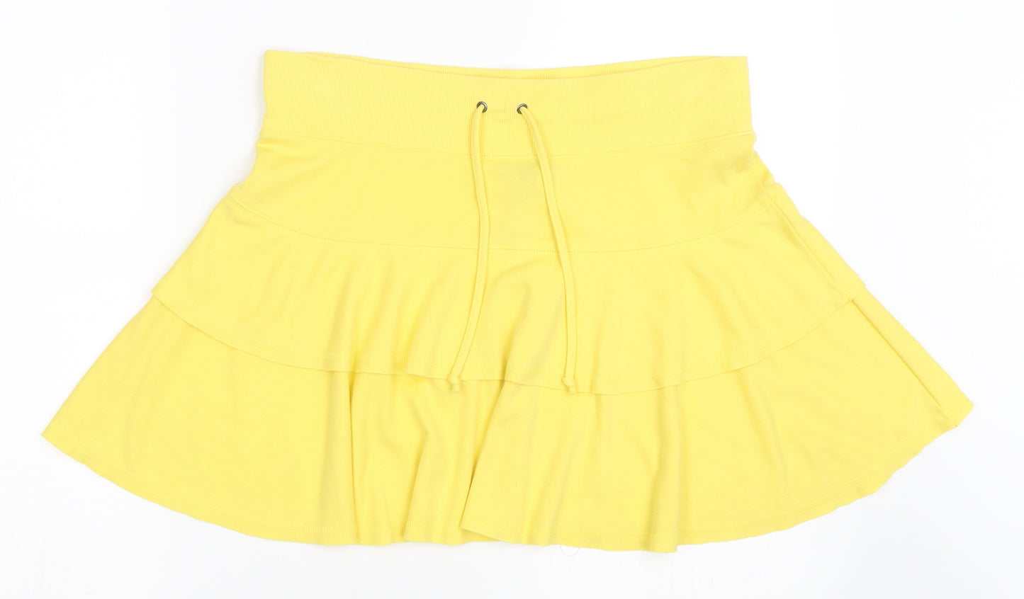 Papaya Womens Yellow   Skater Skirt Size 14
