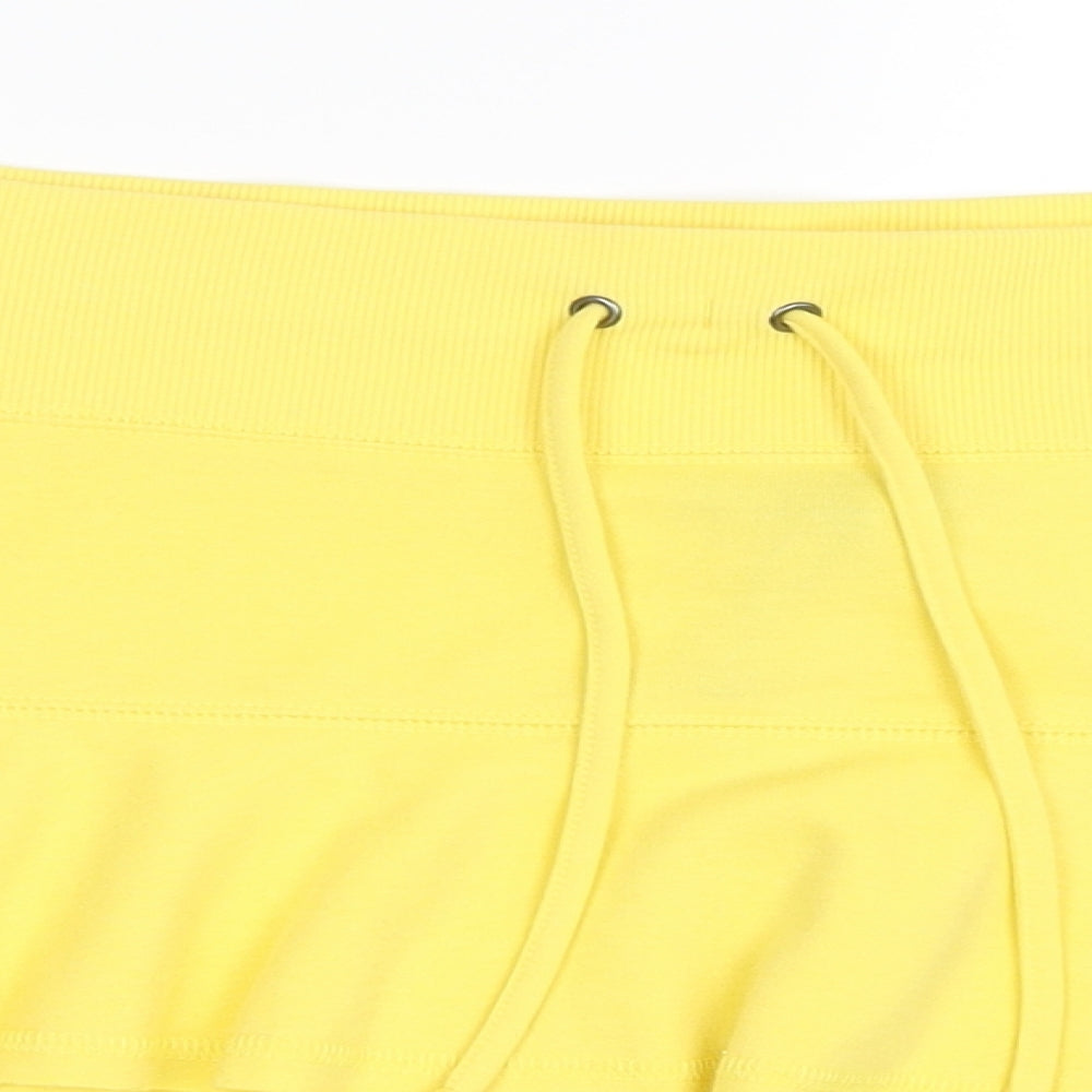 Papaya Womens Yellow   Skater Skirt Size 14