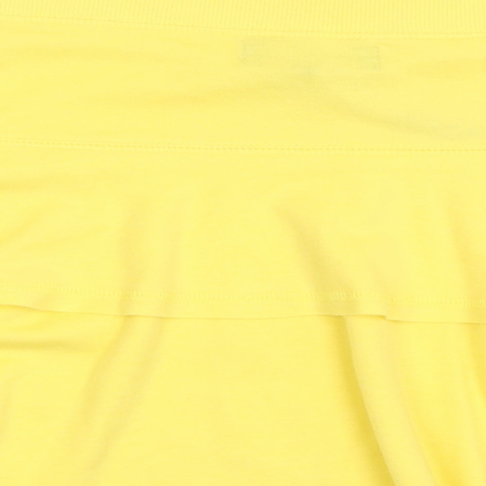 Papaya Womens Yellow   Skater Skirt Size 14