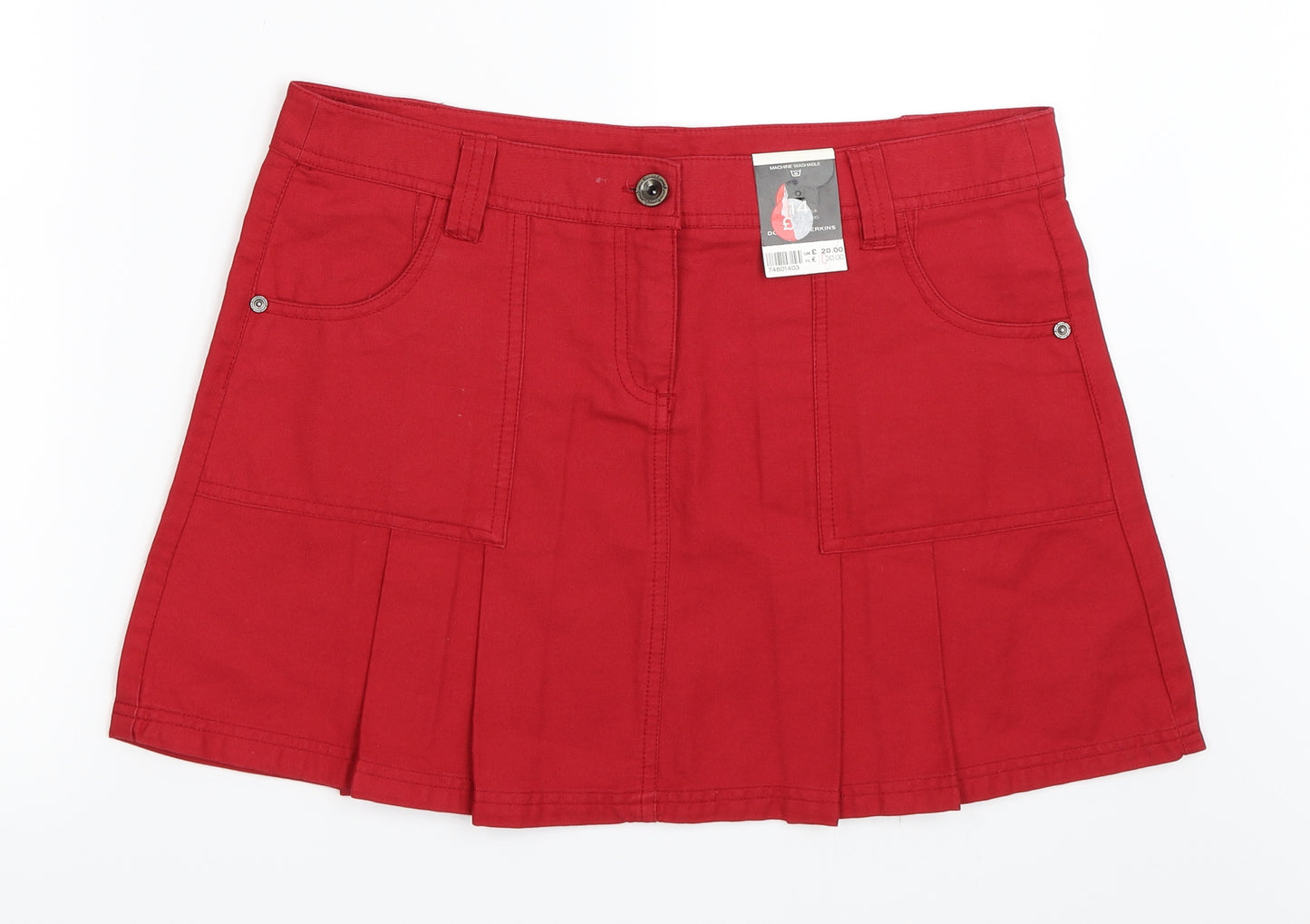 Dorothy Perkins Womens Red   Mini Skirt Size 14