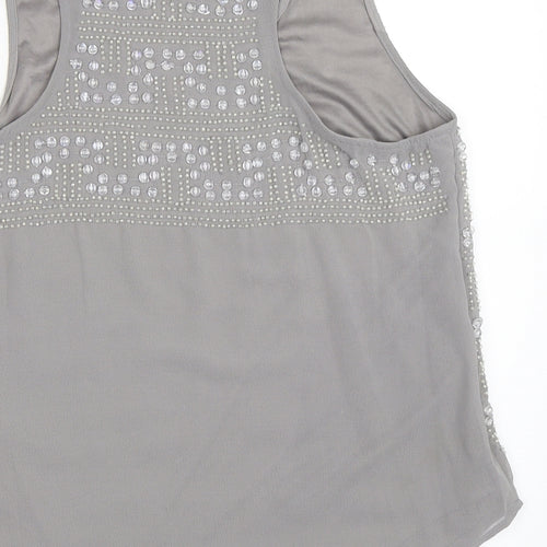 Atmosphere Womens Grey   Basic Blouse Size 12