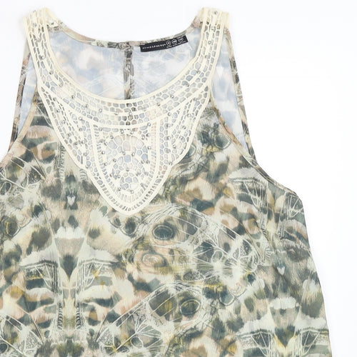 Atmosphere Womens Green   Basic Blouse Size 12