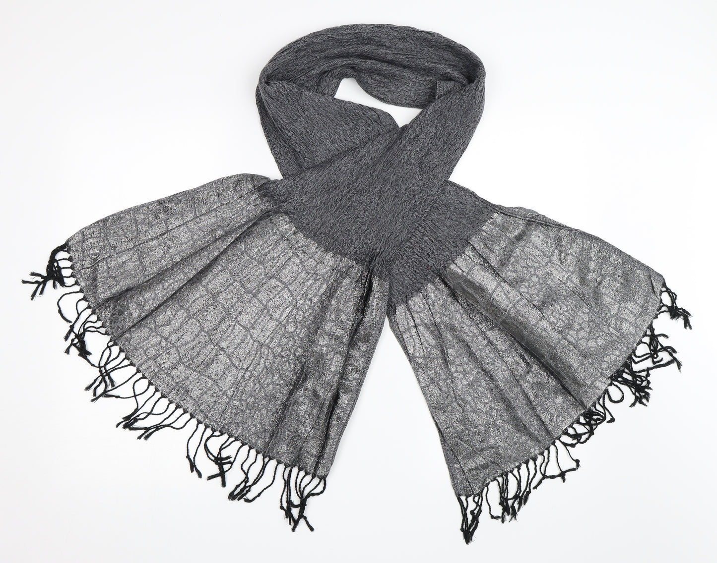 Preworn Womens Grey    Scarf