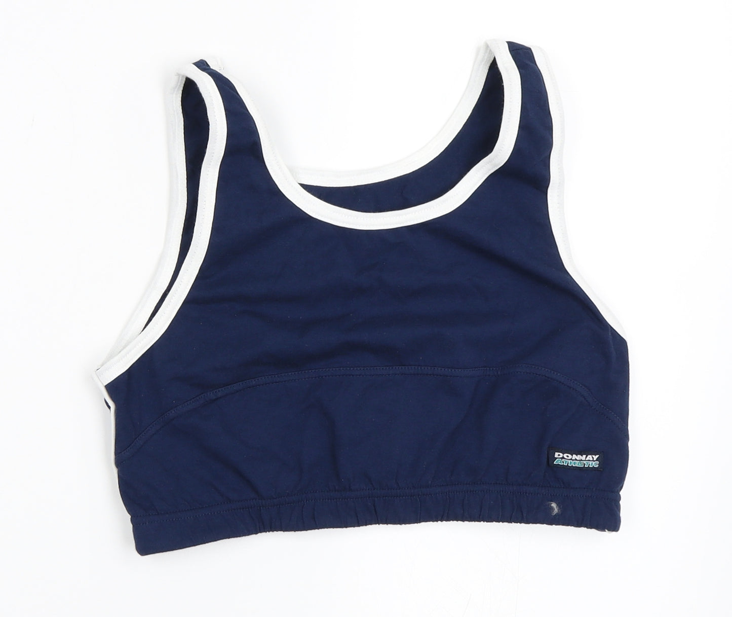 Donnay Girls Blue   Cropped Tank Size 16 Years