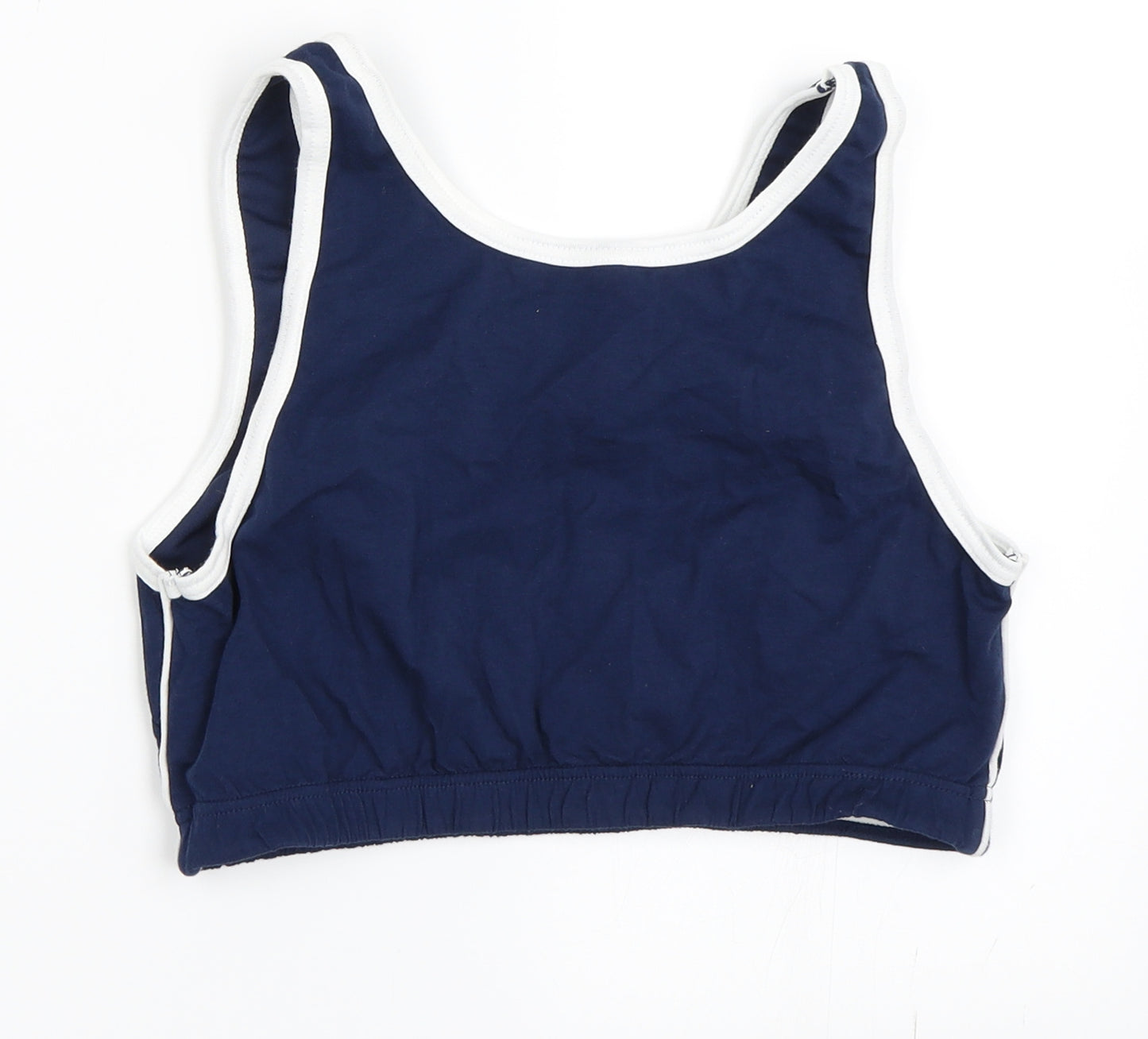 Donnay Girls Blue   Cropped Tank Size 16 Years