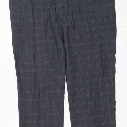 F&F Mens Blue   Trousers  Size 38 in L31 in