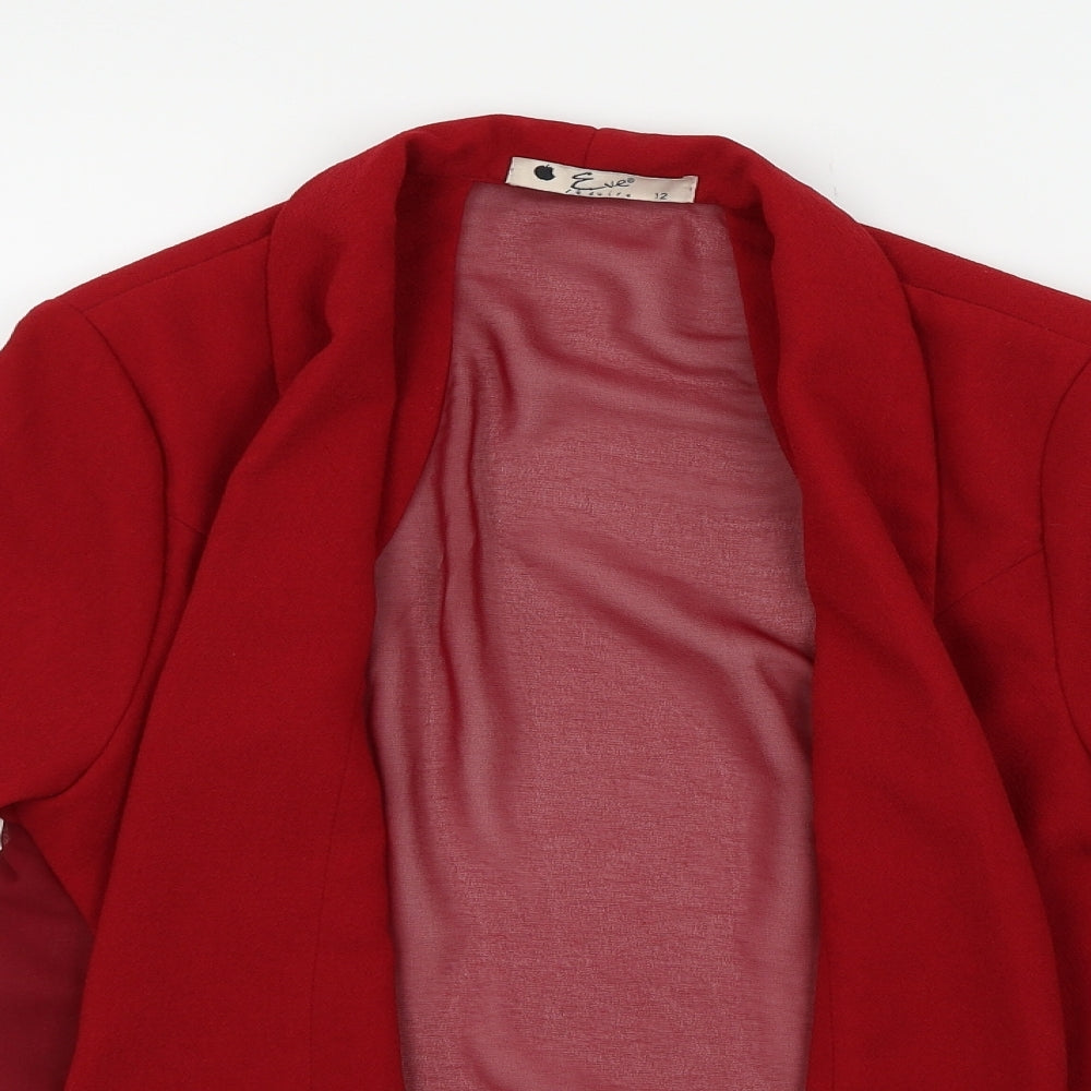 eVIE Womens Red   Jacket  Size 12