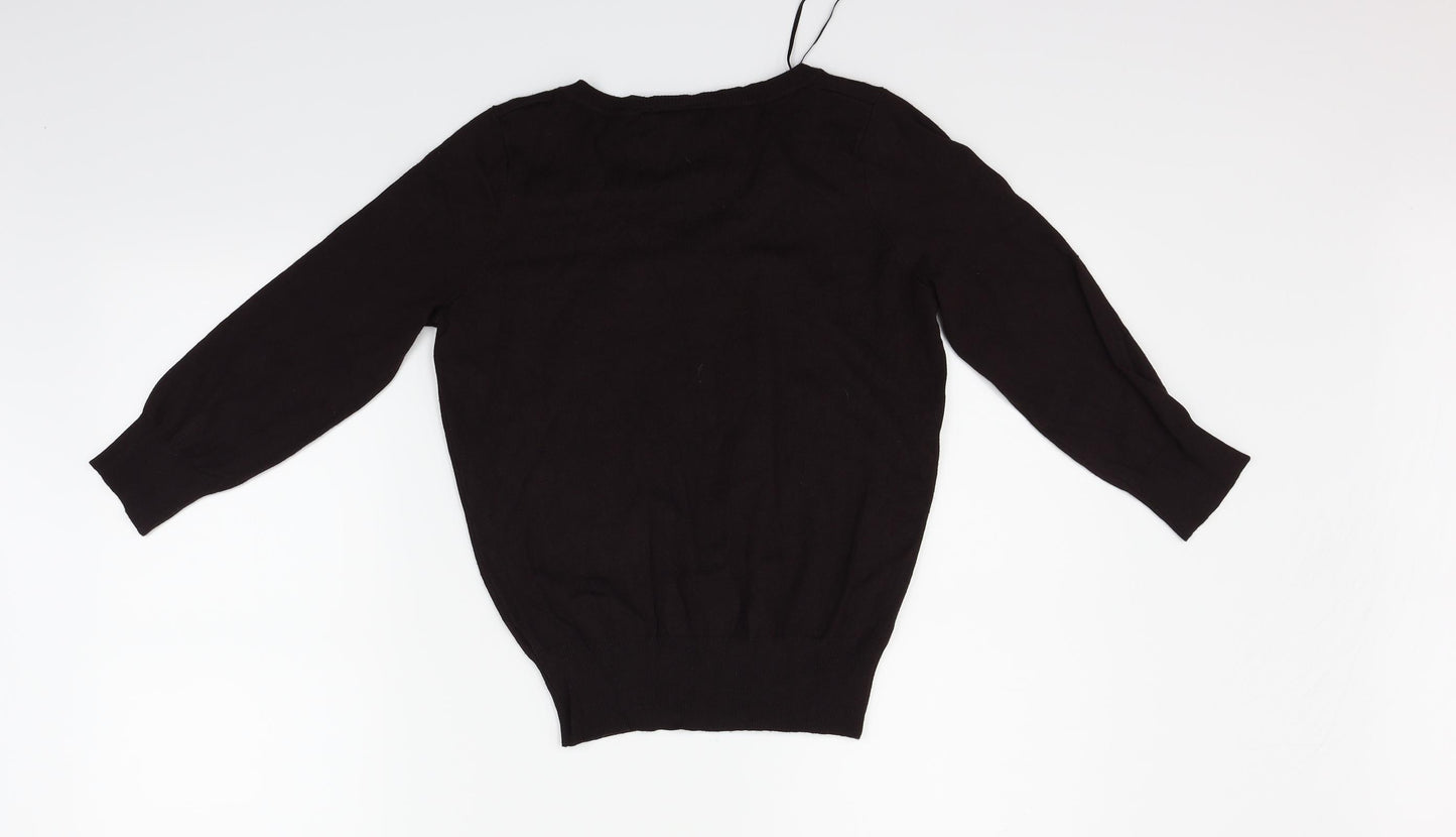 Debenhams Womens Brown   Pullover Jumper Size 10