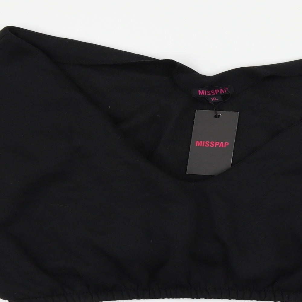Misspap Womens Black   Pullover Jumper Size M