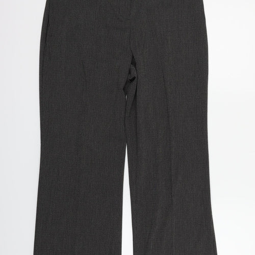 Marks and Spencer Womens Grey   Trousers  Size 14 L28 in