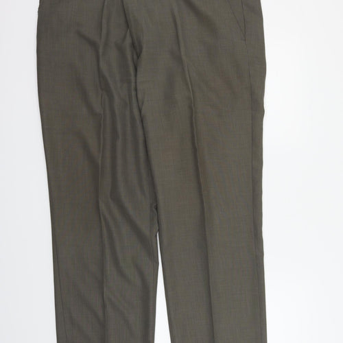 F&F Womens Grey   Trousers  Size 44 in L29 in
