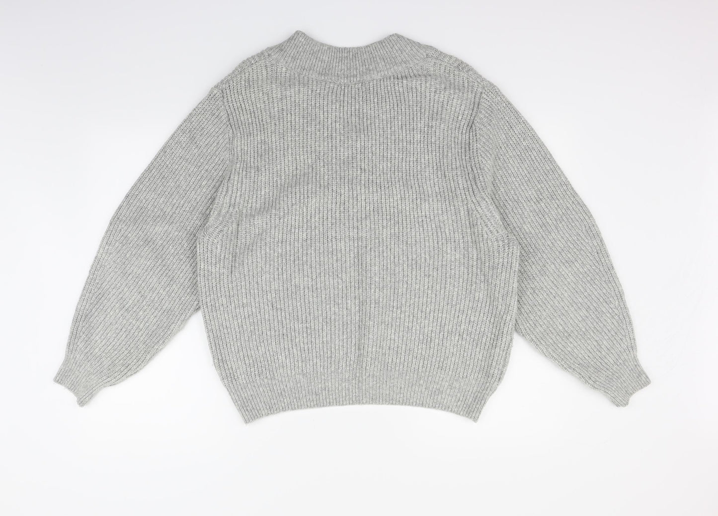H&M Womens Grey   Pullover Jumper Size L