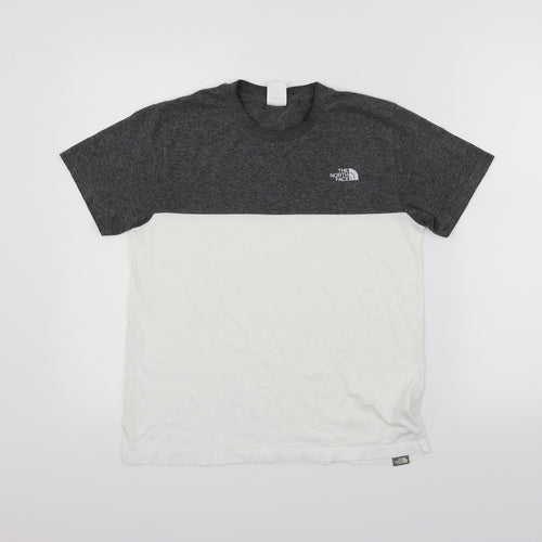 The North Face Girls Grey   Basic T-Shirt Size L