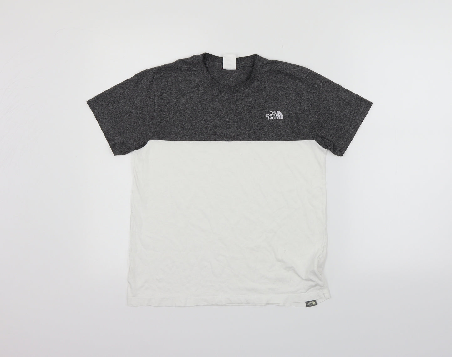 The North Face Girls Grey   Basic T-Shirt Size L