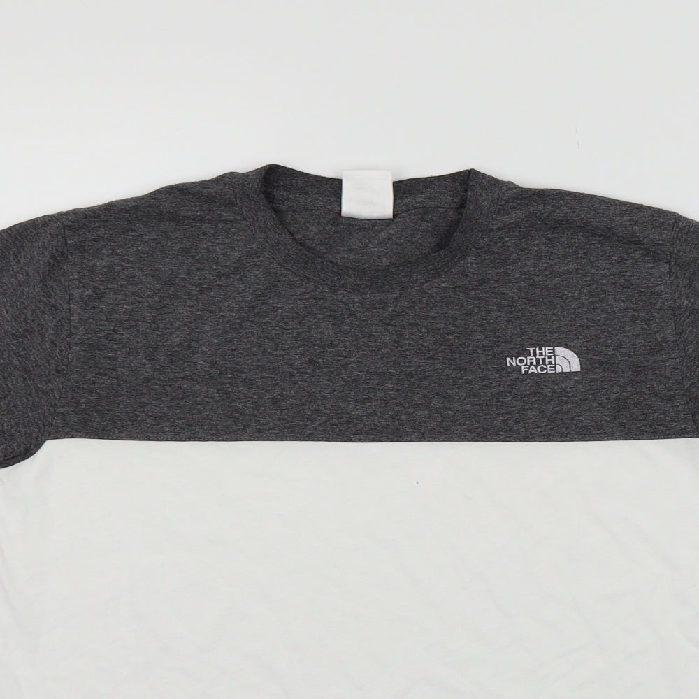The North Face Girls Grey   Basic T-Shirt Size L