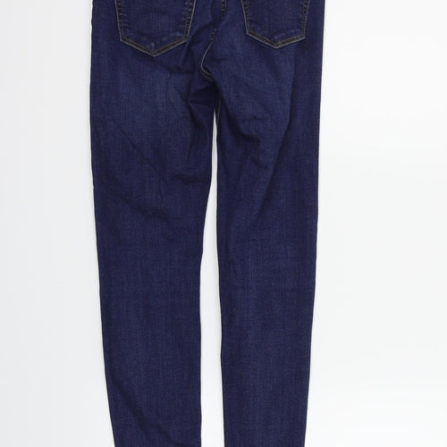Topshop Girls Blue   Straight Jeans Size S