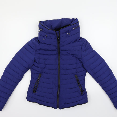 Zara Womens Blue   Jacket  Size S