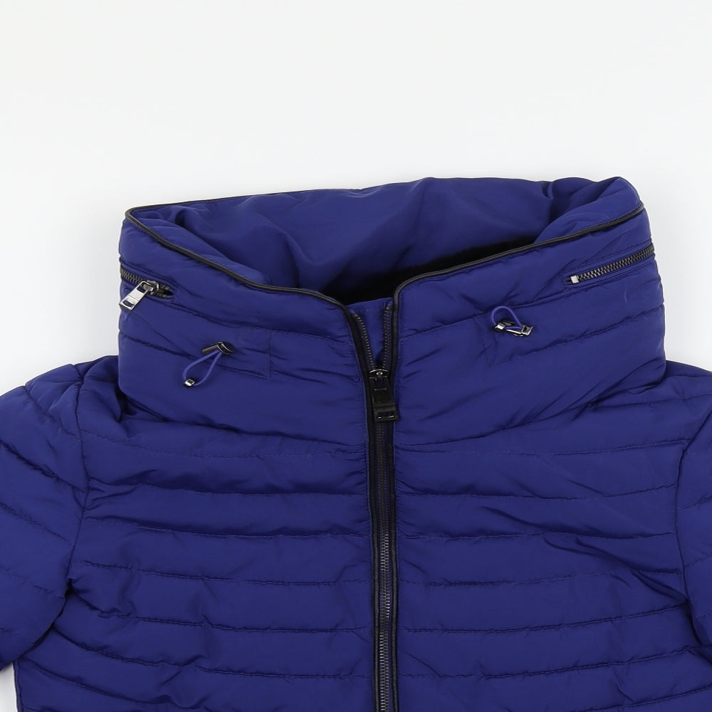 Zara Womens Blue   Jacket  Size S