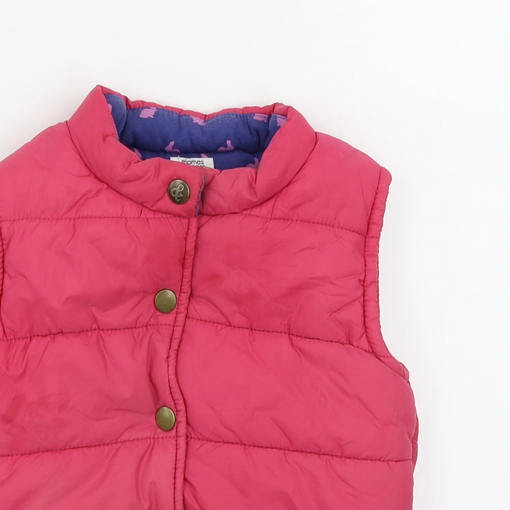 mamas & papas Girls Pink   Jacket  Size 2 Years