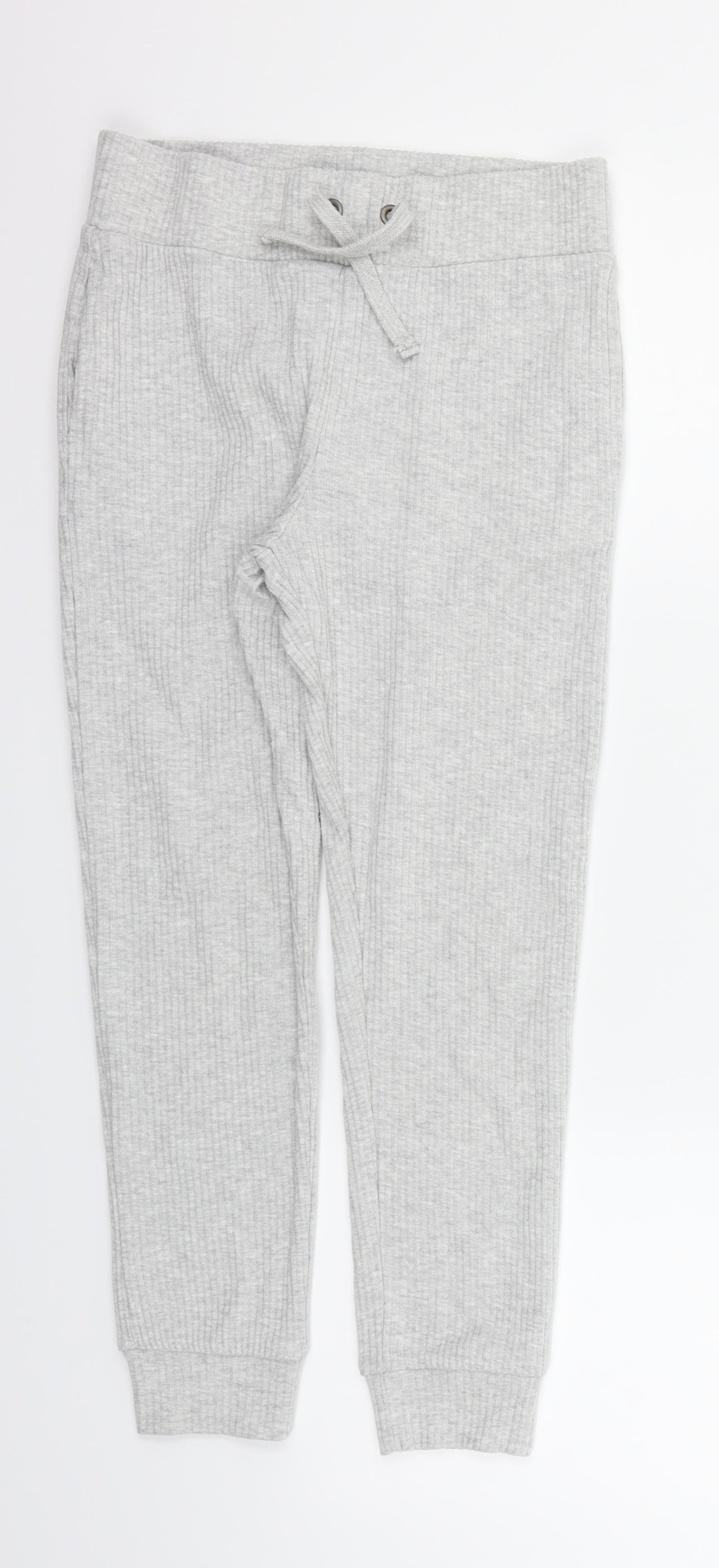 F&F Girls Grey   Jogger Trousers Size 9-10 Years