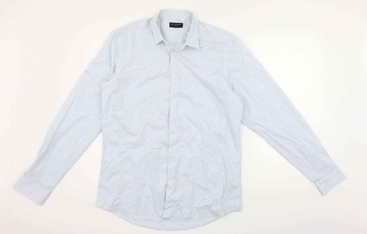Taylor & Wright  Womens Blue   Basic Button-Up Size M