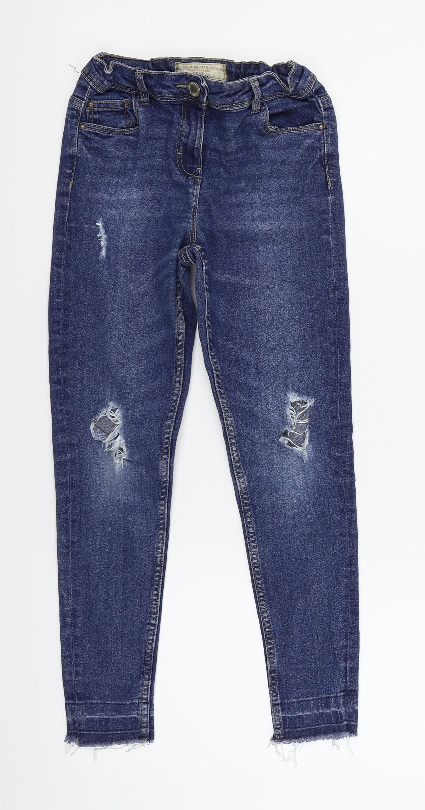 NEXT Girls Blue   Straight Jeans Size 10 Years