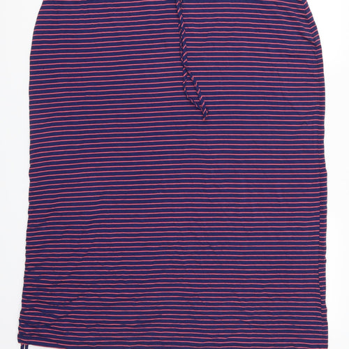 NEXT Womens Pink Striped  Straight & Pencil Skirt Size 20  - Blue Stripes