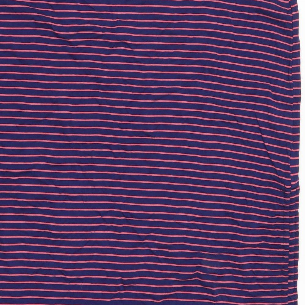 NEXT Womens Pink Striped  Straight & Pencil Skirt Size 20  - Blue Stripes