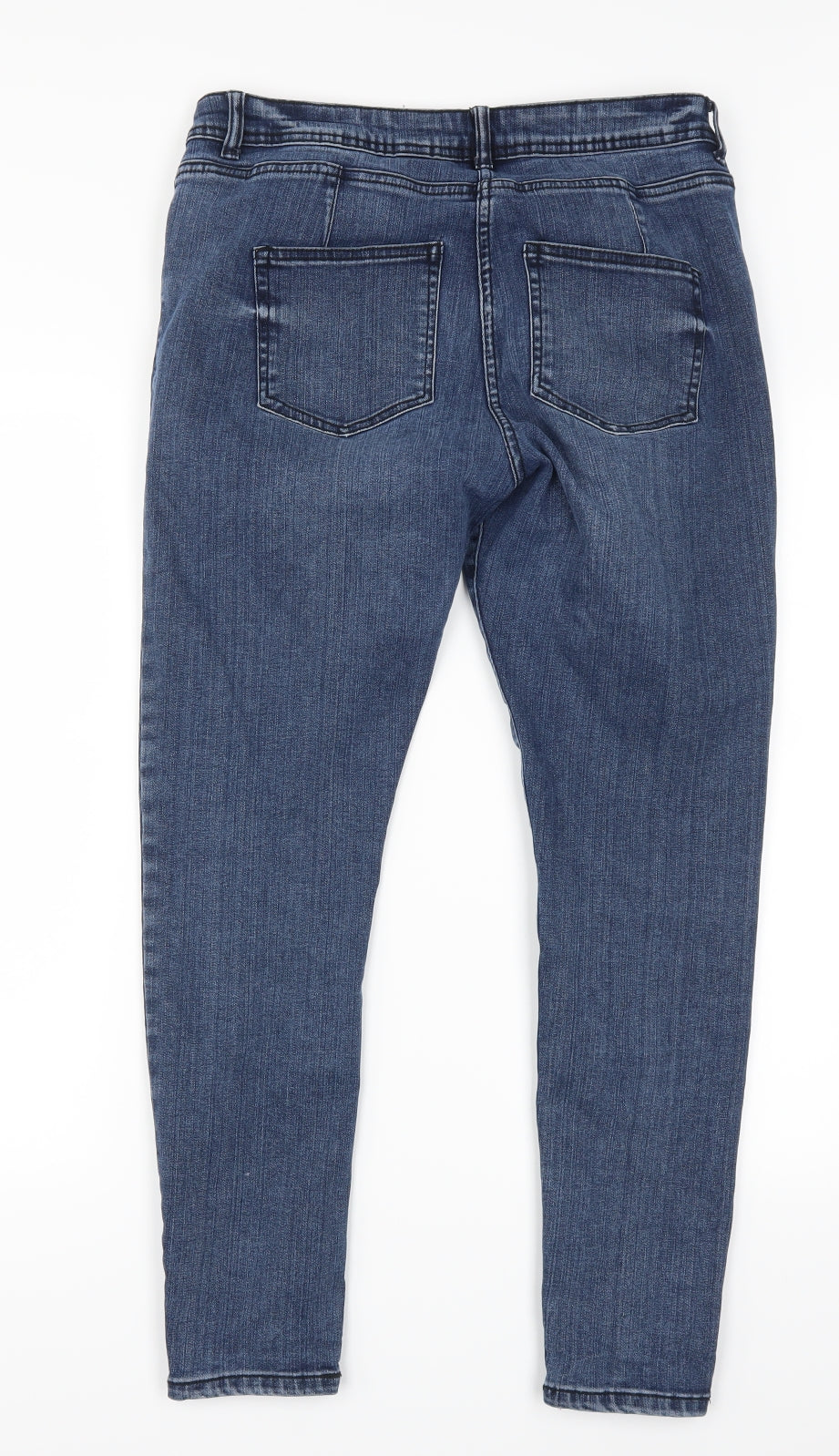NEXT Womens Blue  Denim Skinny Jeans Size 14 L27 in