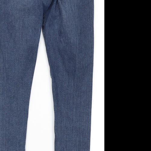 NEXT Womens Blue  Denim Skinny Jeans Size 14 L27 in