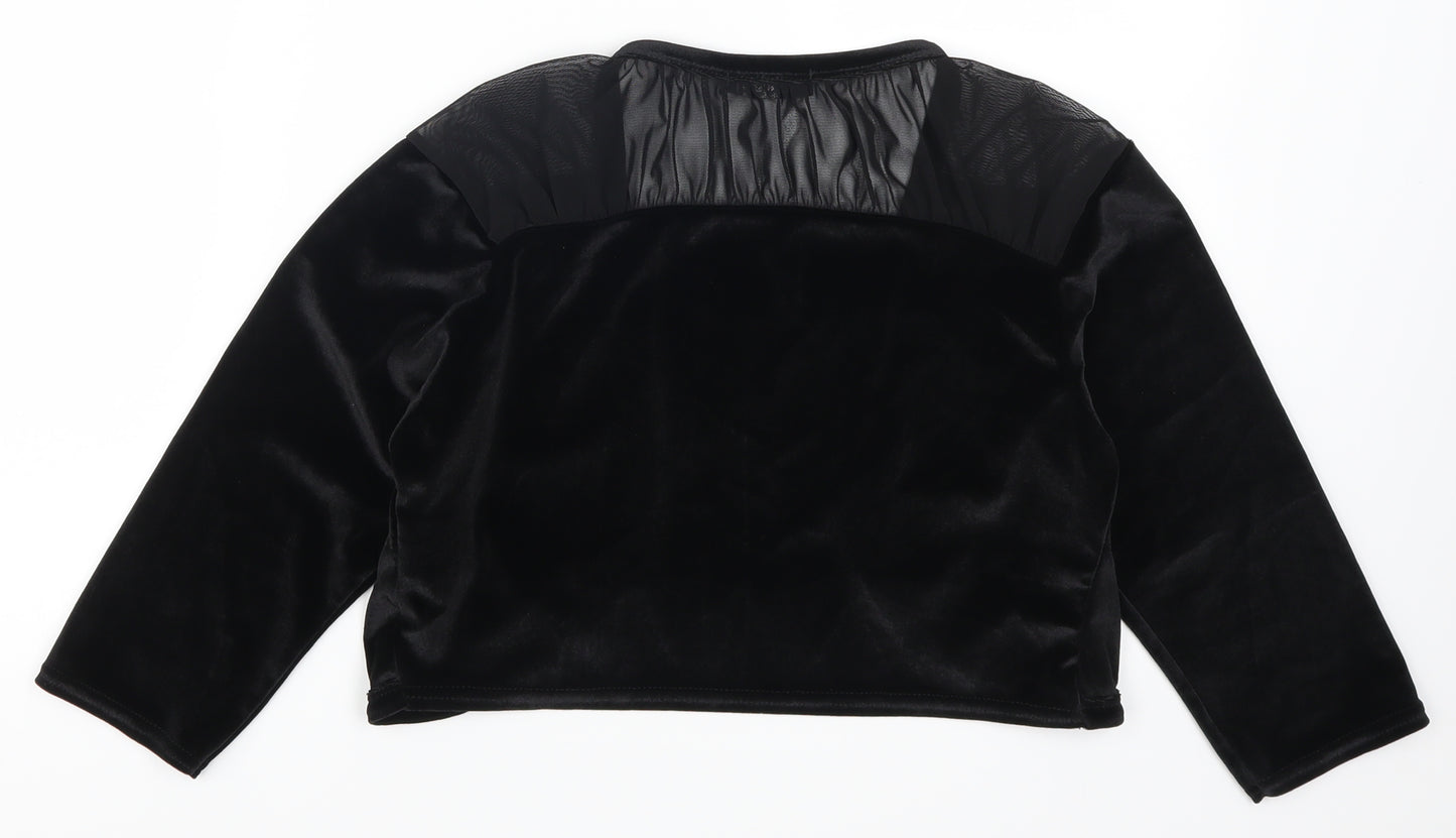 Quiz Womens Black   Jacket  Size 14