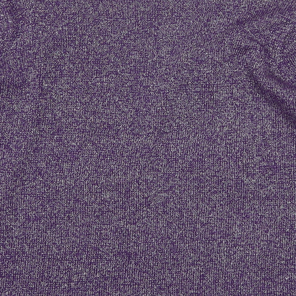 Bonmarché Womens Purple   Cardigan Jumper Size M