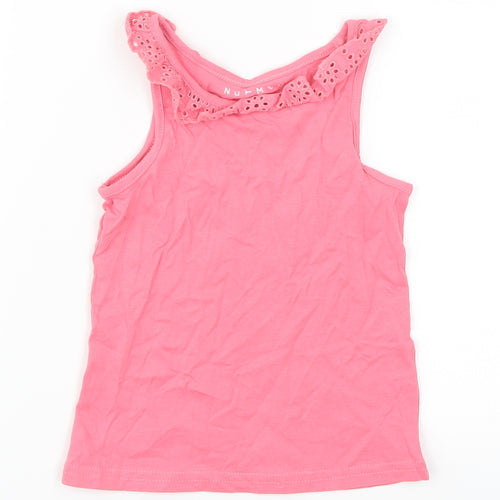 Nutmeg Girls Pink   Basic Tank Size 2-3 Years