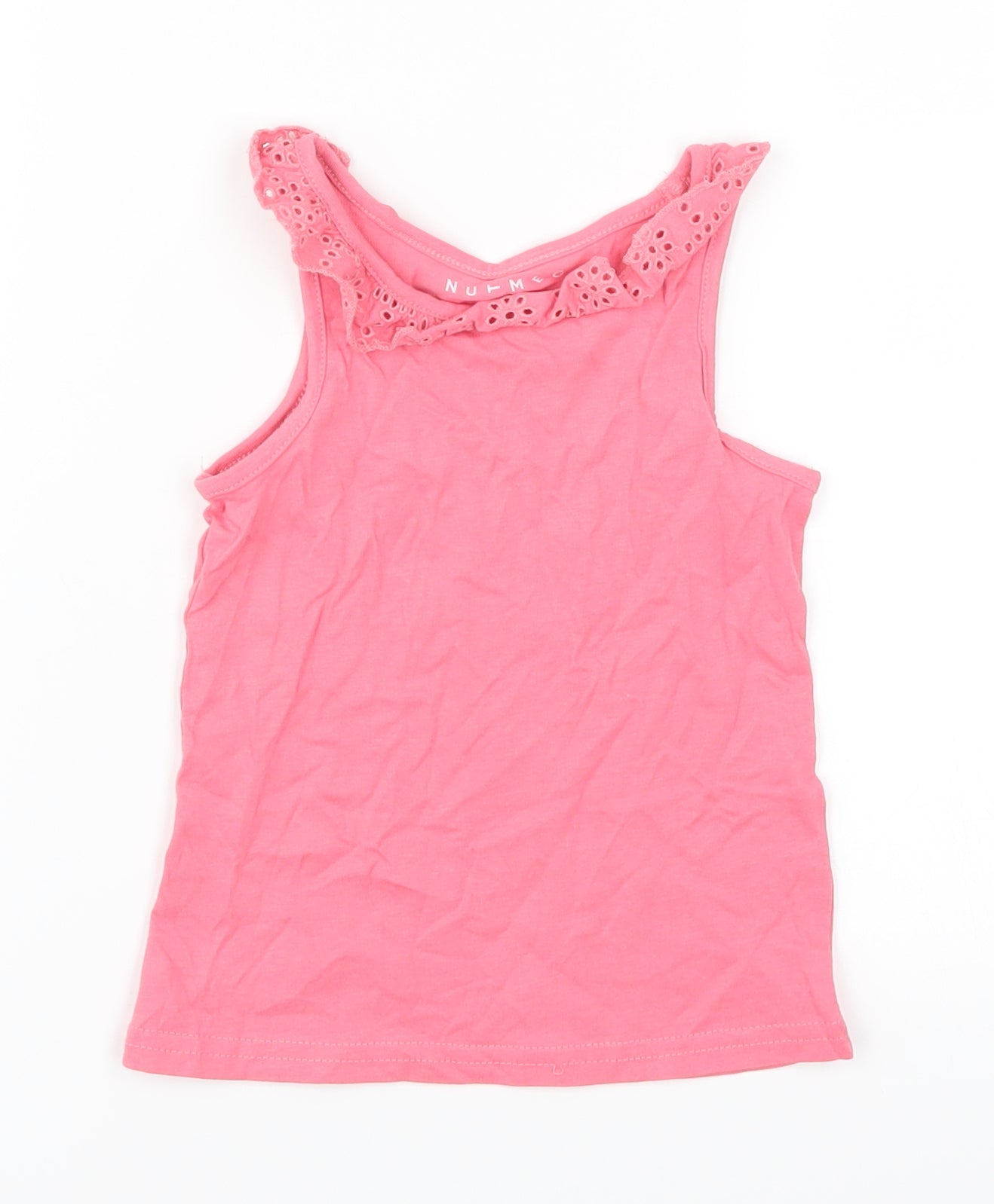Nutmeg Girls Pink   Basic Tank Size 2-3 Years