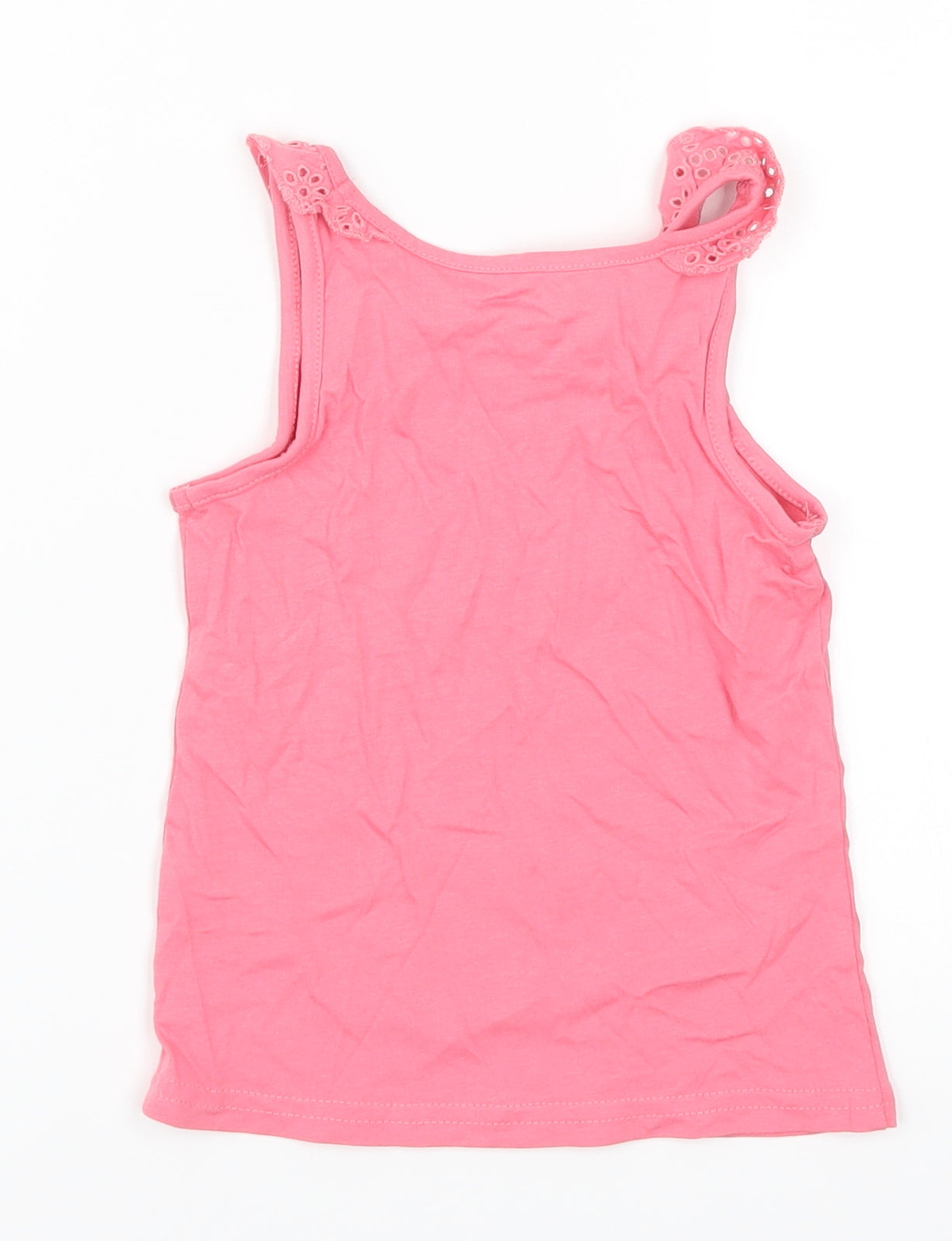 Nutmeg Girls Pink   Basic Tank Size 2-3 Years
