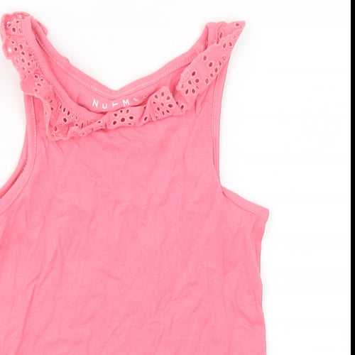 Nutmeg Girls Pink   Basic Tank Size 2-3 Years