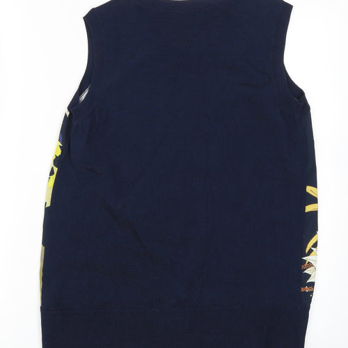 NEXT Womens Blue Floral  Basic Tank Size 10